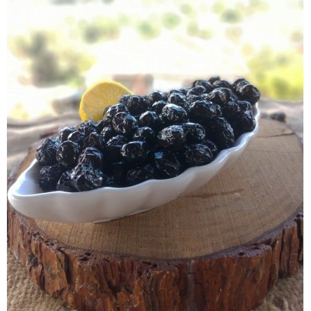 Doğal Siyah Gemlik Zeytin  1 Kg