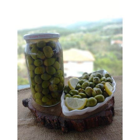 Doğal Kırma Zeytin Manzelina 1 Kg