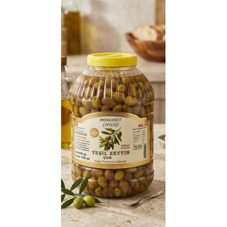 Organik Yeşil Zeytin-Doğal Yeşil Çizik Zeytin-Kalamata Yeşil Dilme-Yerli Zeytin -Organik Eşşek Zeytin-Ata Tohumu