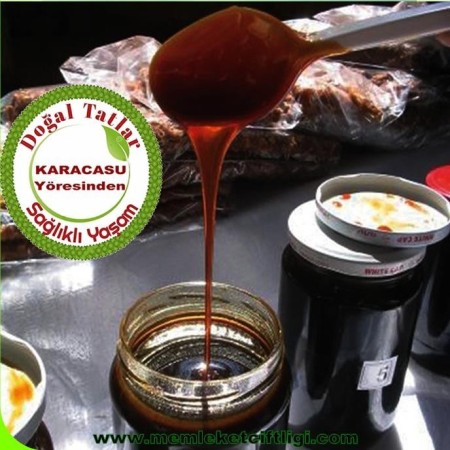 Doğal Pekmez 700 gr  Cam Şİşe (Odun Ateşinde Ev Yapımı )