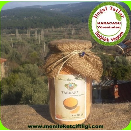 Doğal Ev Yapımı Köy Tarhanası (Hafif Acılı) 700 gr )