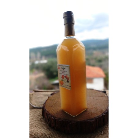 Doğal Fermente Ballı Elma Sirkesi 500 Ml Cam Şişe