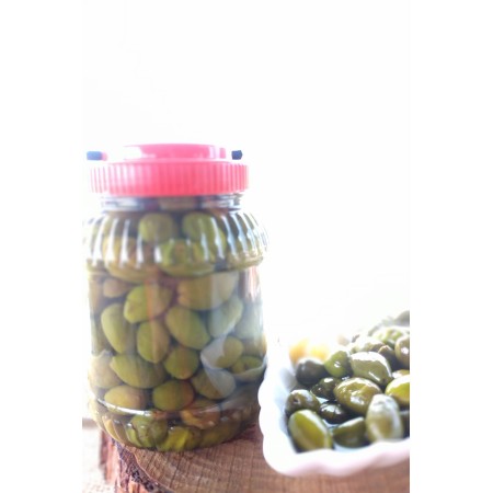 Doğal Fermente Yeşil Çekiçge Kırma Zeytin 5 Kg